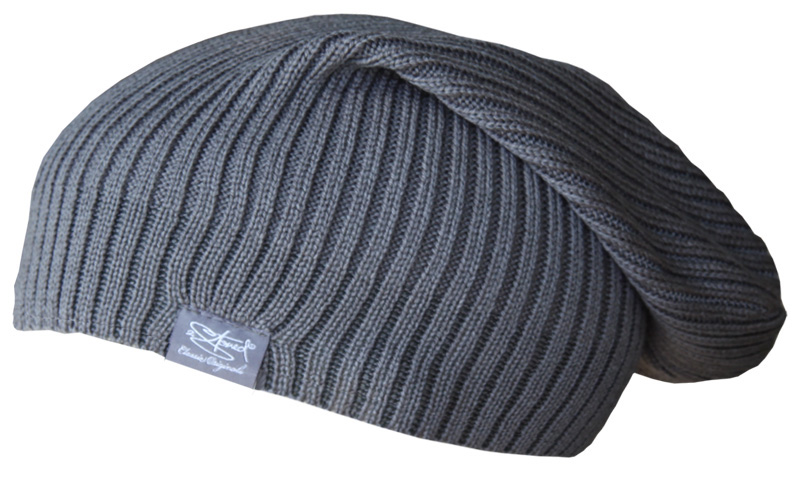 Bild von Original 2stoned Santa Monica Long Beanie in Anthrazit