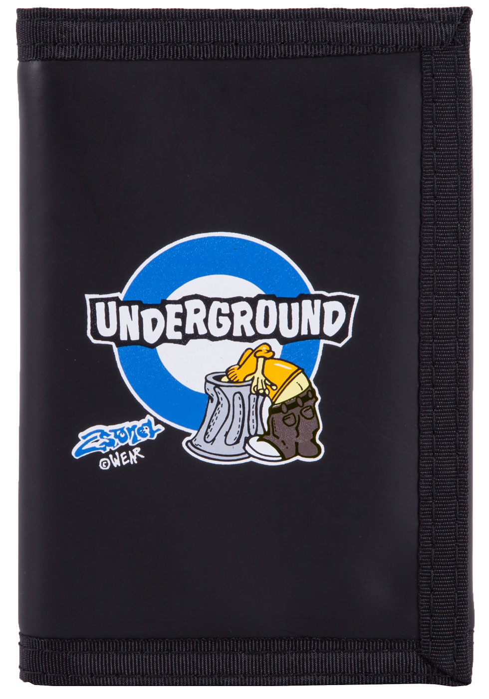 Bild von Geldbörse Classic Wallet UNDERGROUND in Schwarz von 2stoned