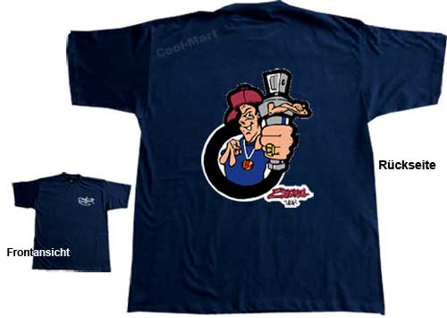 Bild von T-Shirt PARTNER In CRIME in Navy Blau von 2stoned