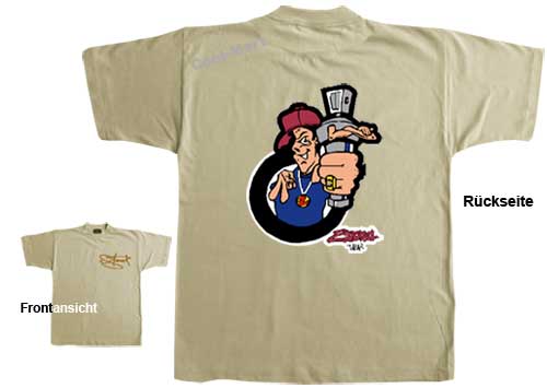 Bild von T-Shirt PARTNER IN CRIME in Beige von 2stoned