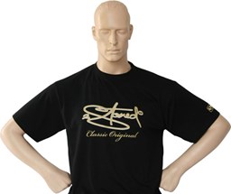 Bild von T-Shirt Vintage Style "Classic Logo"  in Schwarz von 2stoned