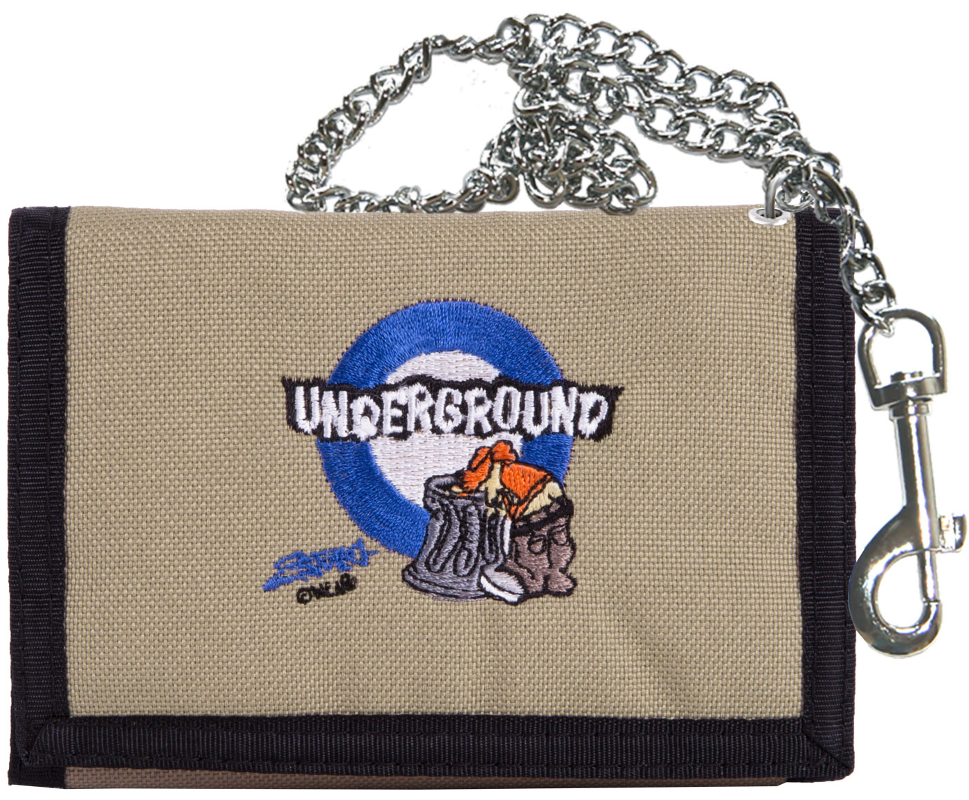 Bild von Geldbörse Ketten-Wallet UNDERGROUND in Beige von 2stoned