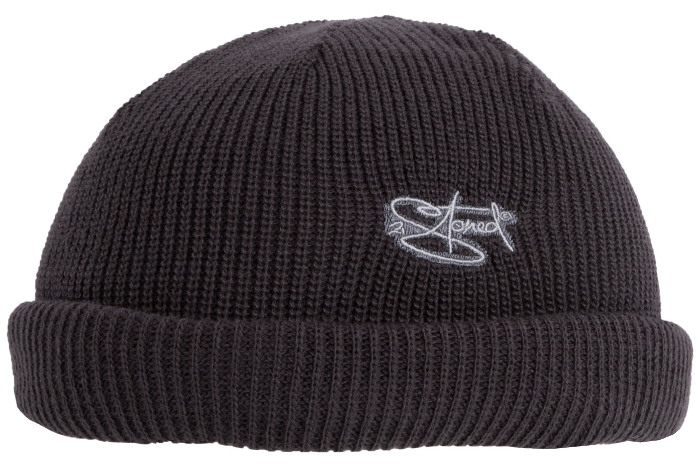 Bild von Original Docker Beanie CLASSIC LOGO in Anthrazit von 2stoned