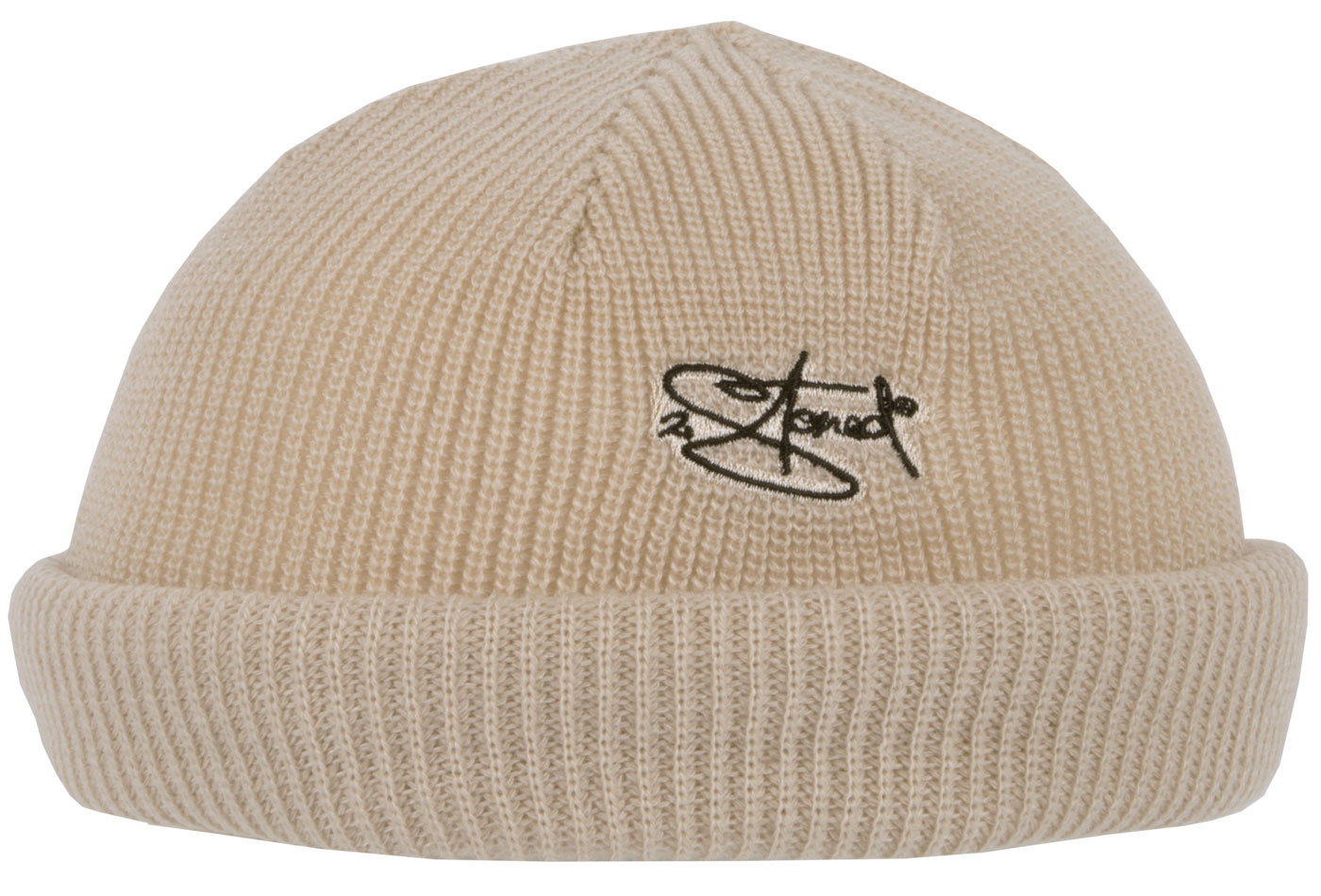 Bild von Original Docker Beanie CLASSIC LOGO in Beige von 2stoned