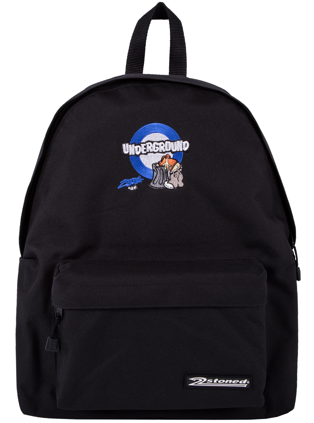 Bild von Rucksack Backpack UNDERGROUND in Schwarz von 2stoned