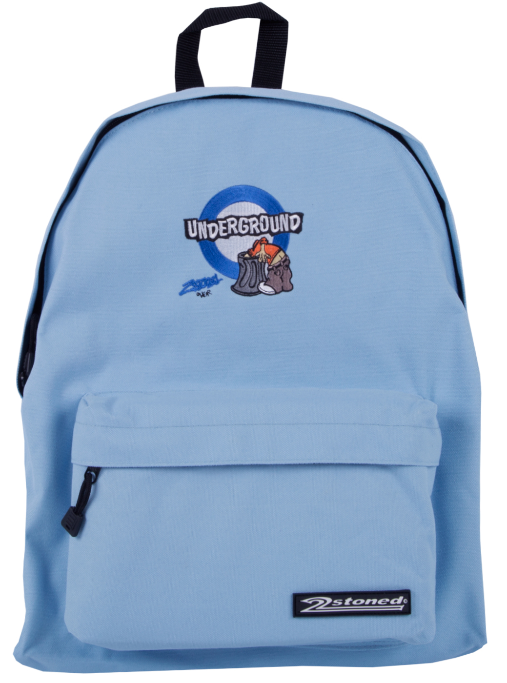 Bild von Rucksack Backpack UNDERGROUND in Hellblau von 2stoned