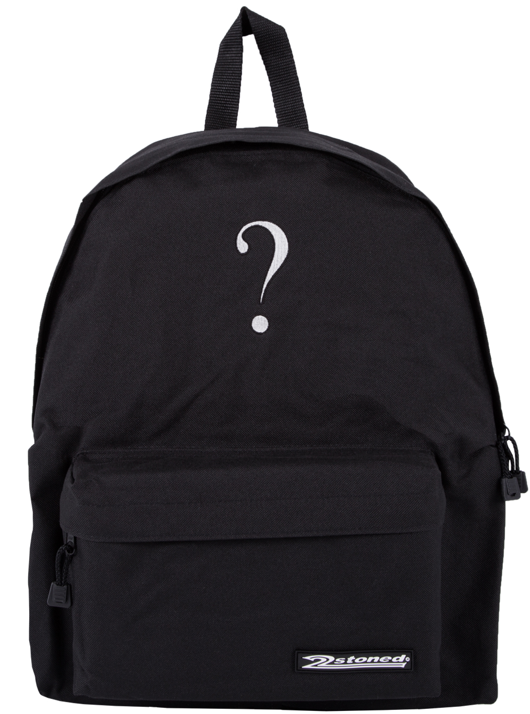 Bild von Rucksack Backpack FRAGEZEICHEN in Schwarz von 2stoned