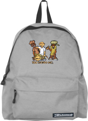 Bild von Rucksack Backpack 2-STONED INC. in Silbergrau von 2stoned