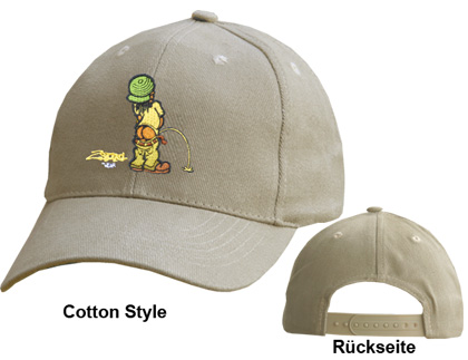 Bild von Basecap Logo PI-BOY in Beige von 2stoned