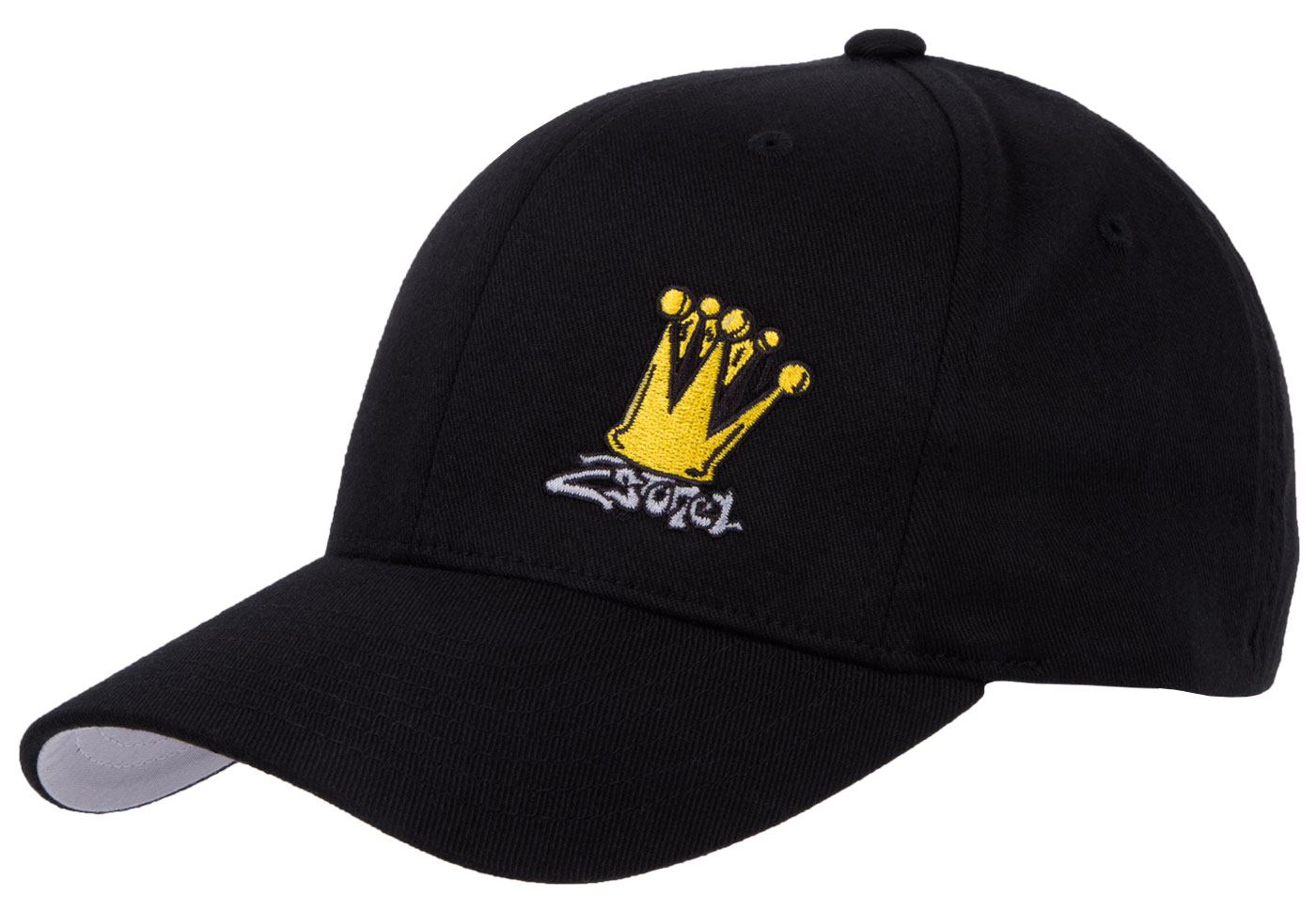 Bild von Baseball Cap Flexfit Fullcap CROWN in Schwarz von 2stoned