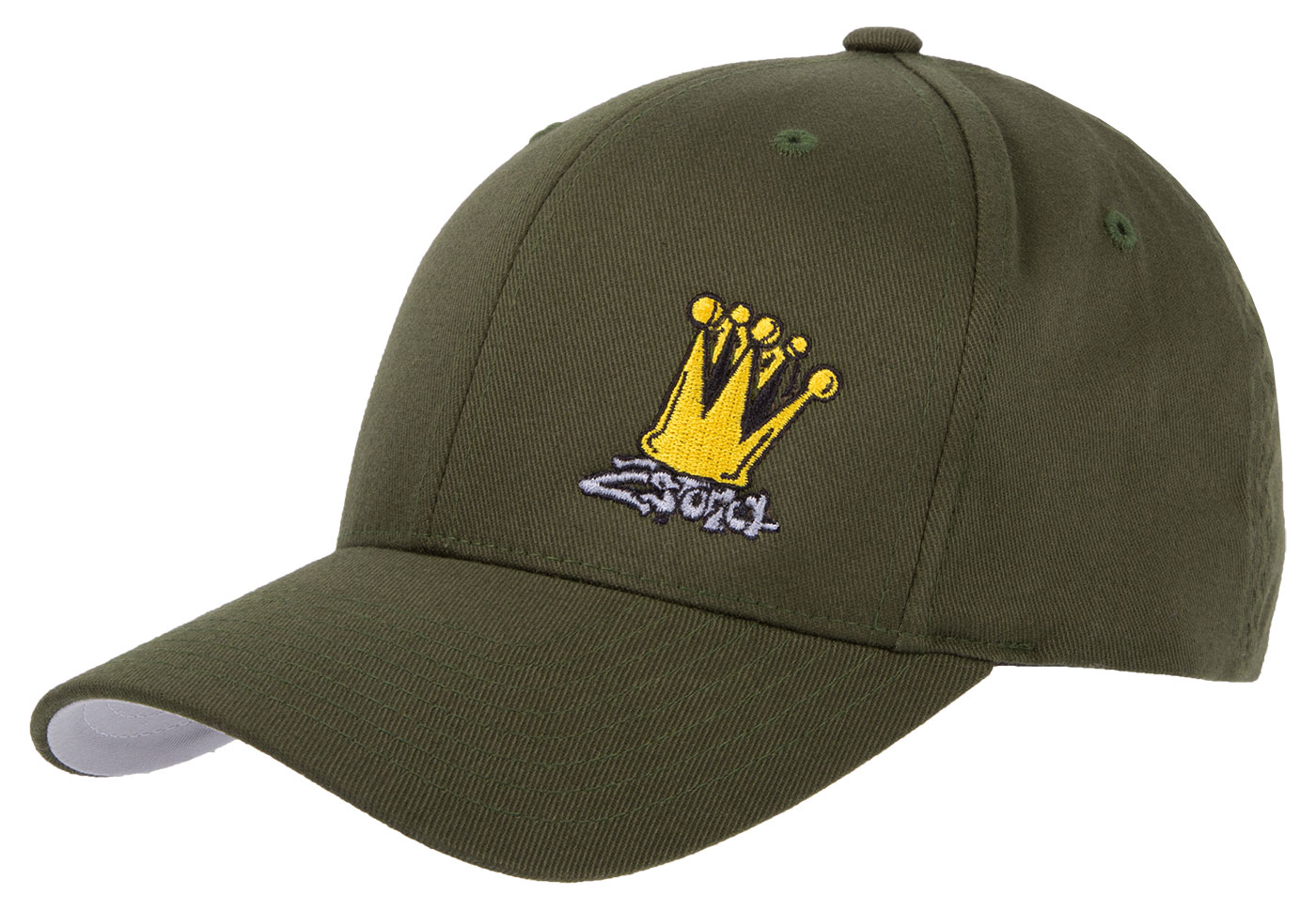 2 Stoned Markenshop. Flexfit Fullcap Baseballkappe Cap Olive mit