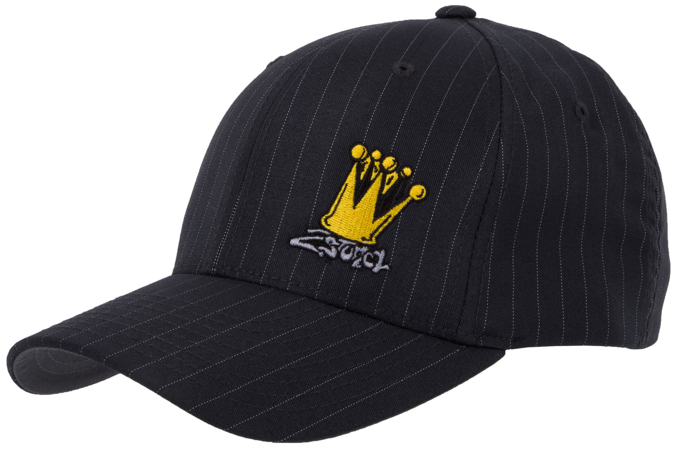 Bild von Original Flexfit Pinstripe in Dark Grey mit Stick Crown