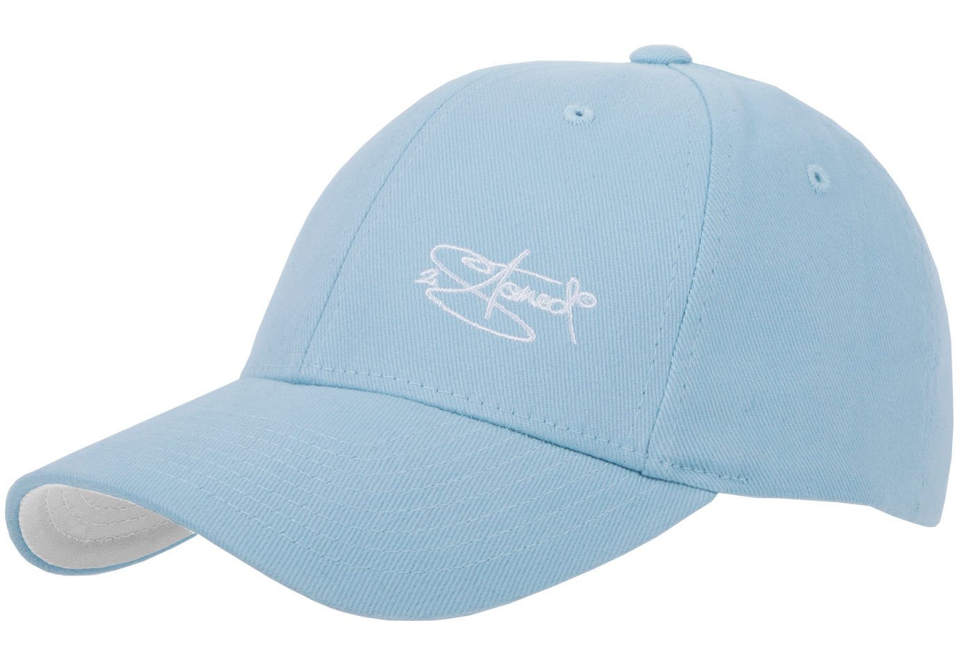 Bild von Baseball Cap Flexfit Fullcap CLASSIC LOGO in Hellblau von 2stoned