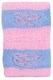 Bild von Schmale Schweißbänder 5cm in Hellblau-Rosa von 2stoned