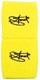 Bild von 1 Paar Schweißbänder 8cm in Neon-Gelb von 2stoned