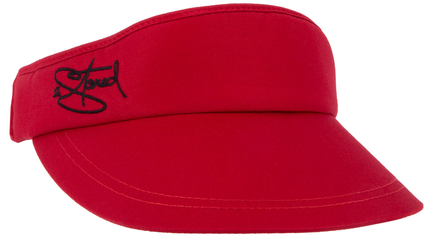 Bild von Original Visorcap CLASSIC LOGO in Rot von 2stoned