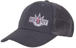 Bild von Retro Trucker Cap mit Stick Rudeboy Stylee in Braun-Khaki