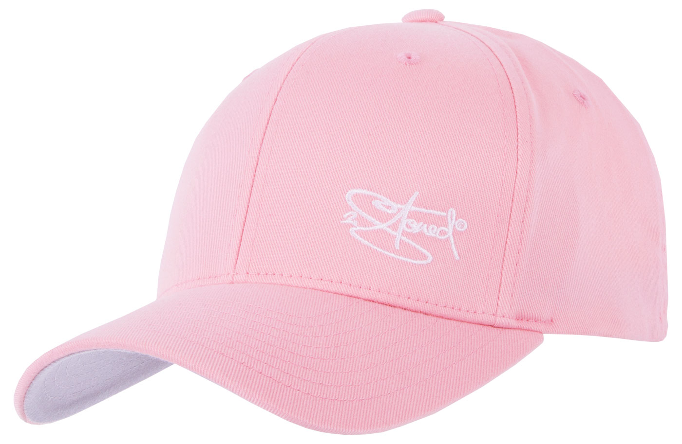 Bild von Baseball Cap Flexfit Fullcap CLASSIC LOGO in Rosa von 2stoned