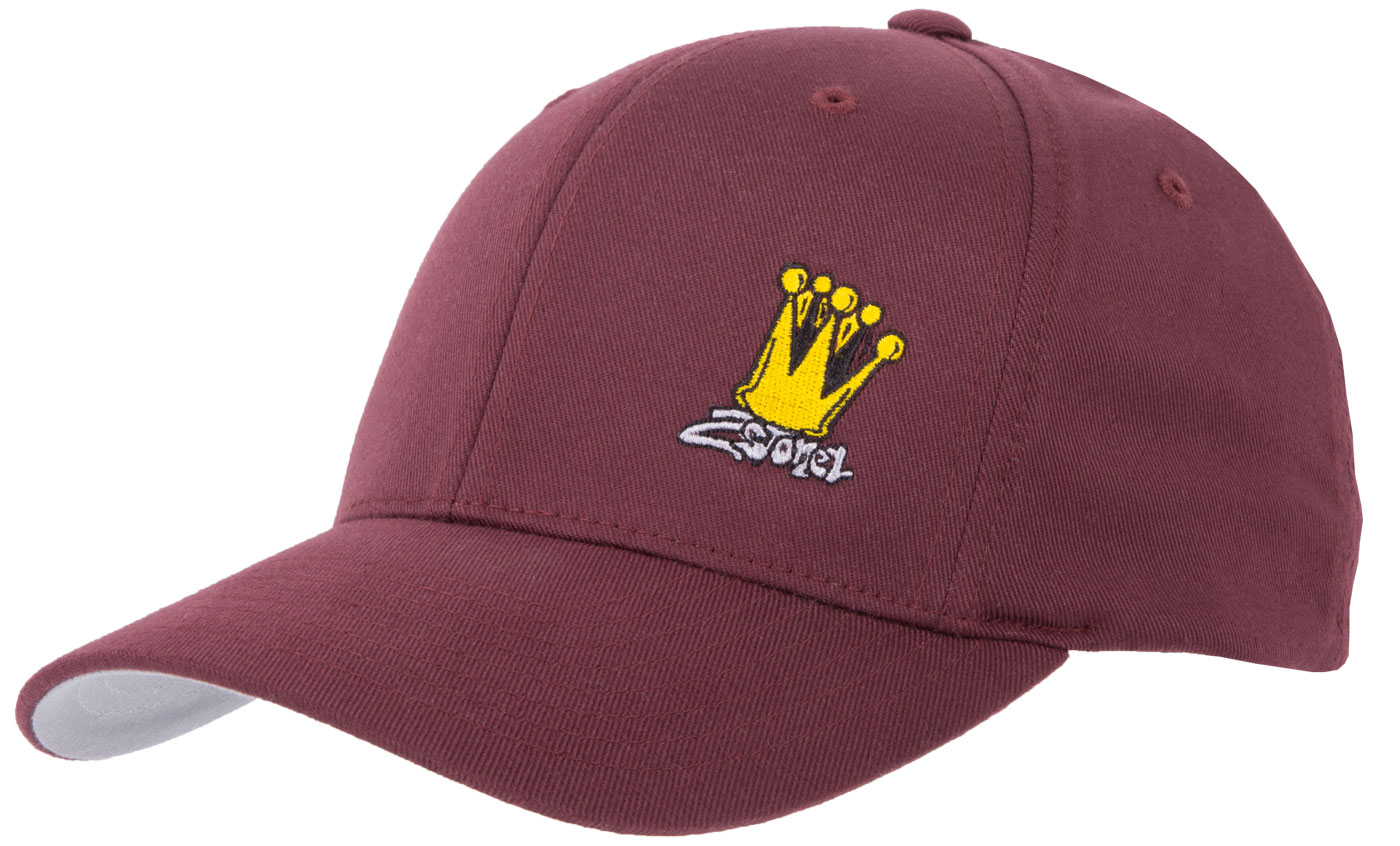 Bild von Baseball Cap Flexfit Fullcap CROWN in Maroon von 2stoned