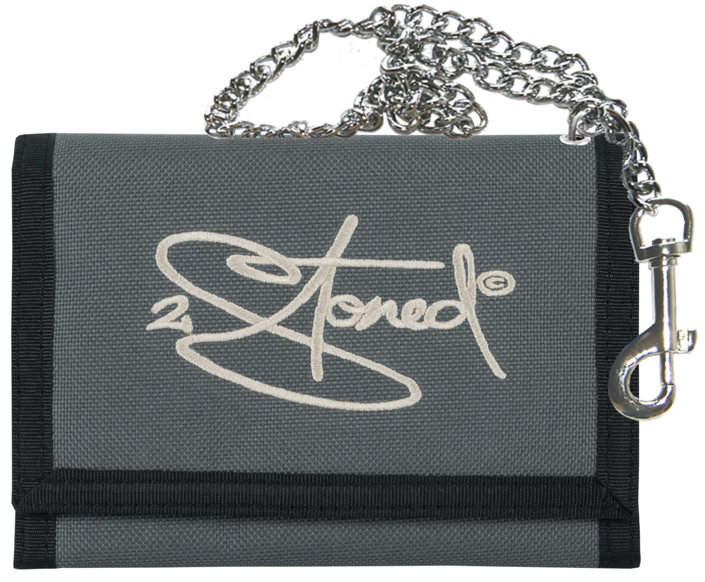 Bild von Geldbörse Ketten-Wallet CLASSIC LOGO in Dark Grey von 2stoned