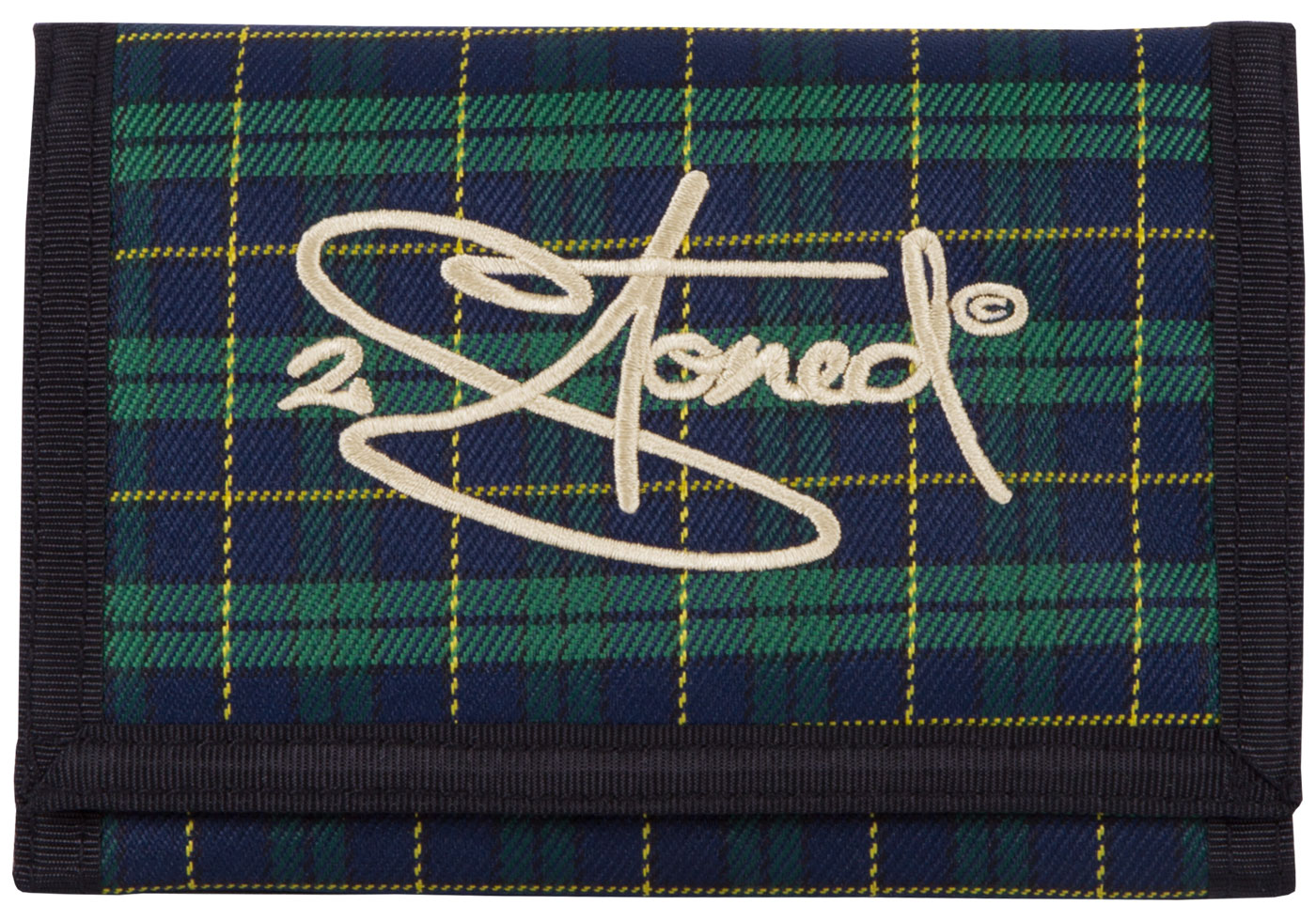 Bild von Geldbörse Classic Wallet CLASSIC LOGO in Checker Grün von 2stoned