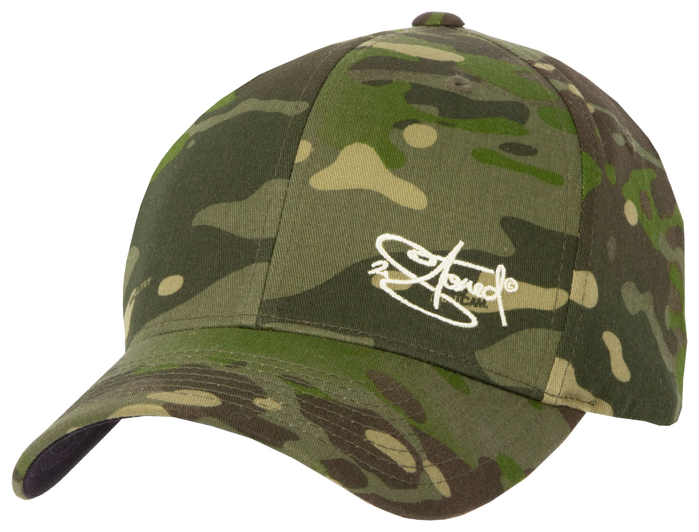 Bild von Baseball Cap 2Stoned Flexfit Multicam Tropic Camo mit CLASSIC LOGO von 2stoned