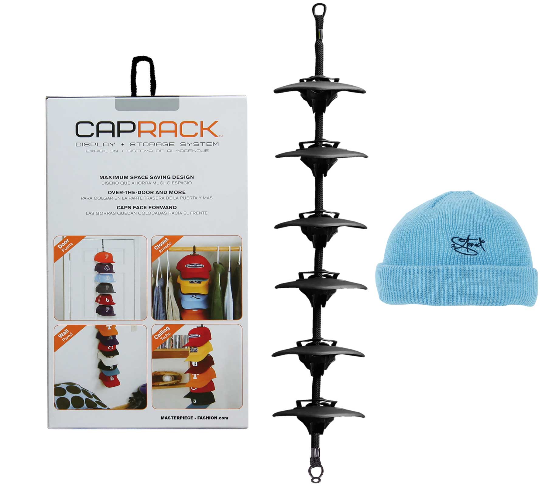 Bild von Original Caprack Kappenhalter für 6 - 18 Basecaps