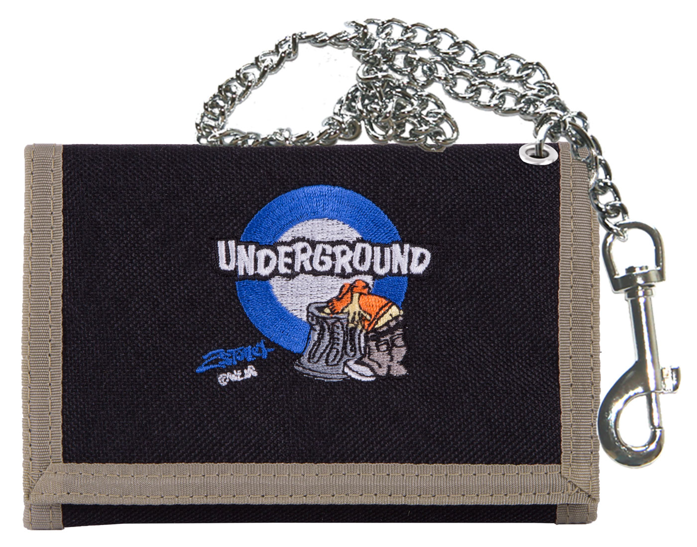 Bild von Geldbörse Ketten-Wallet UNDERGROUND in Schwarz von 2stoned