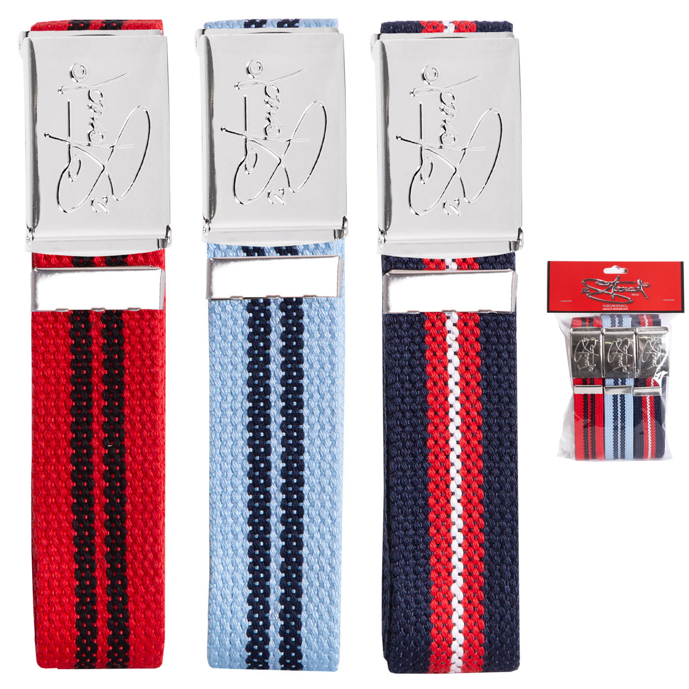 Bild von 2Stoned Gürtelset Classic Belt Set 1930-BS-1