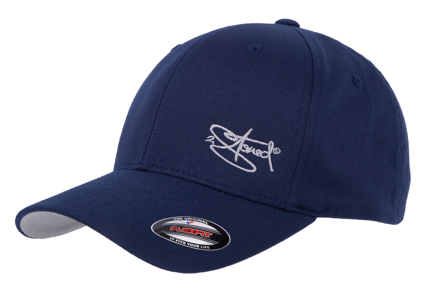 Bild von Baseball Cap Flexfit Fullcap CLASSIC LOGO in Navy Blau von 2stoned
