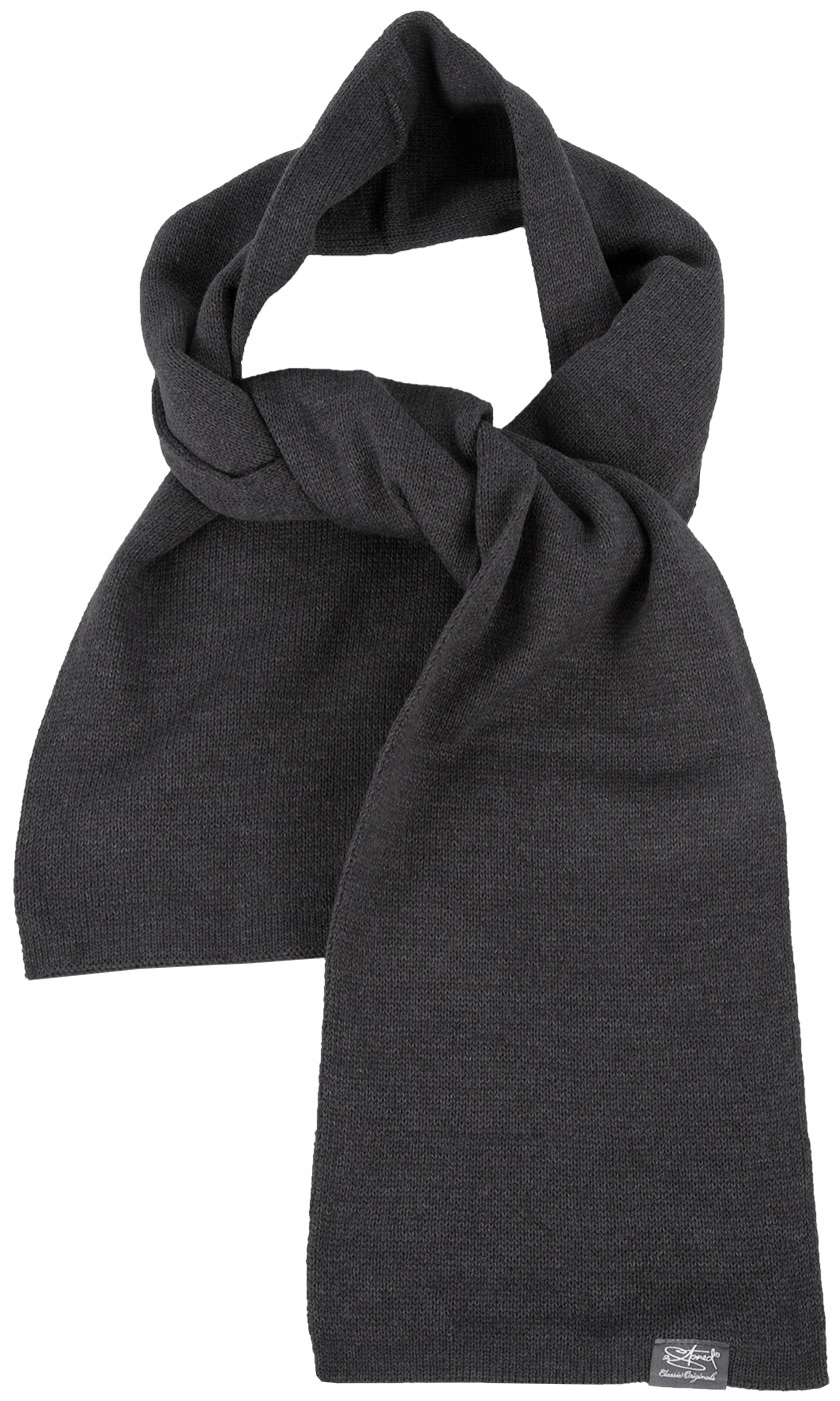 Bild von Original 2-Stoned Schal Classic Scarf Farbe Antharzit