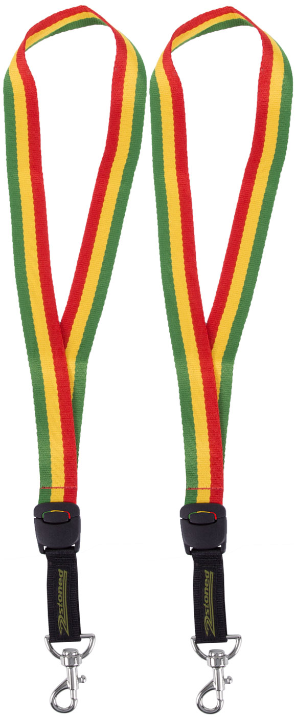 Bild von Schlüsselbänder 2 in 1 Jamaica-Rasta von 2stoned