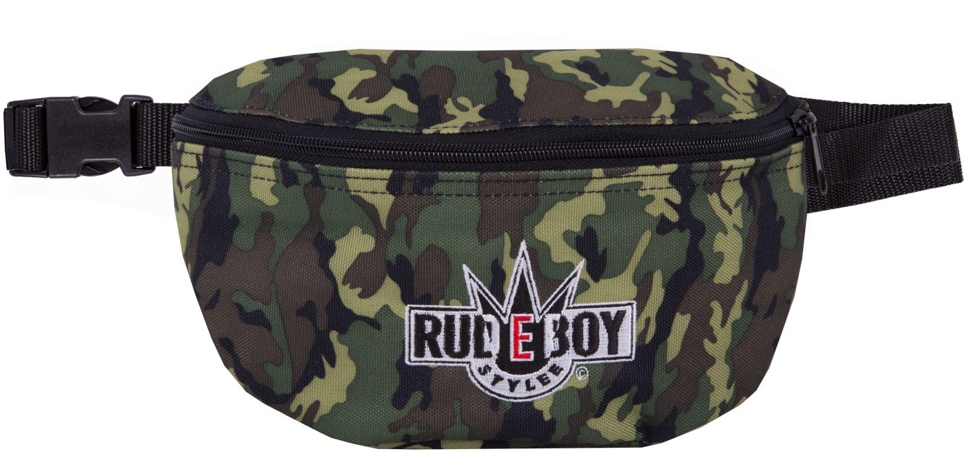 Bild von Hüfttasche Rudeboy-Stylee LOGO in Camouflage von Rudeboy-Stylee