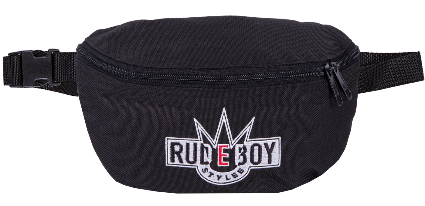 Bild von Hüfttasche Rudeboy-Stylee LOGO in Schwarz von Rudeboy-Stylee