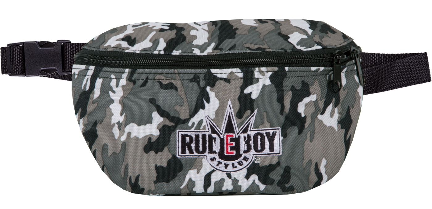Bild von Hüfttasche Rudeboy-Stylee LOGO in Ice Camouflage von Rudeboy-Stylee