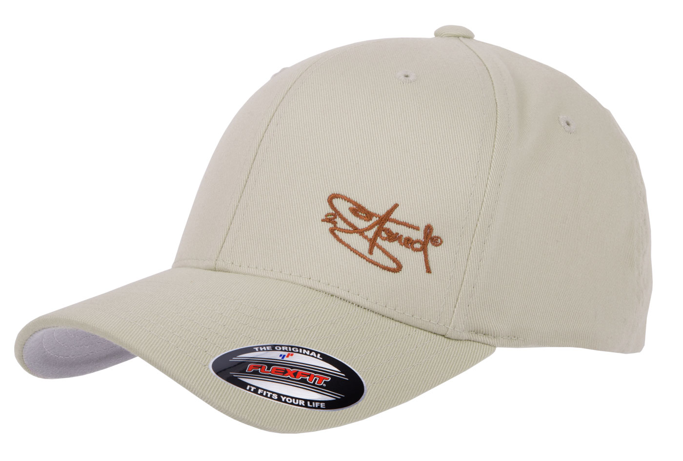 Bild von Baseball Cap Flexfit Fullcap CLASSIC LOGO in Beige von 2stoned