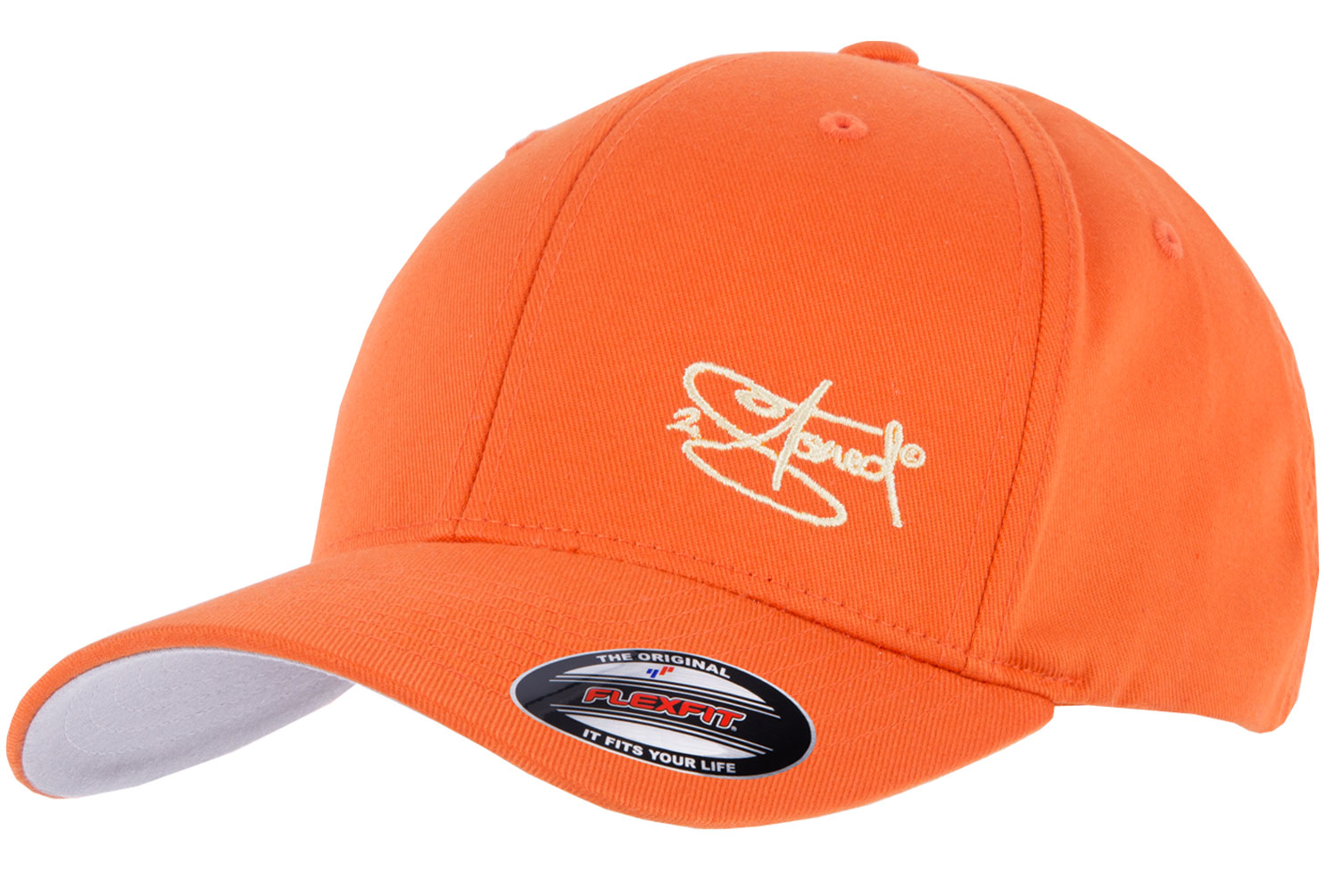 Bild von Baseball Cap Flexfit Fullcap CLASSIC LOGO in Orange von 2stoned