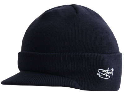 Bild von Original 2stoned Visor Beanie Cap Deluxe in Dark Navy Kindergröße